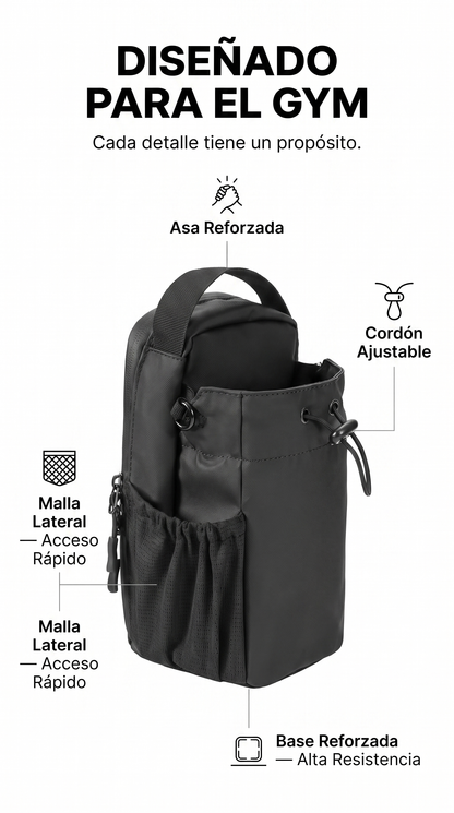 BoltBag - Diseñado para el gym, compartimentos
