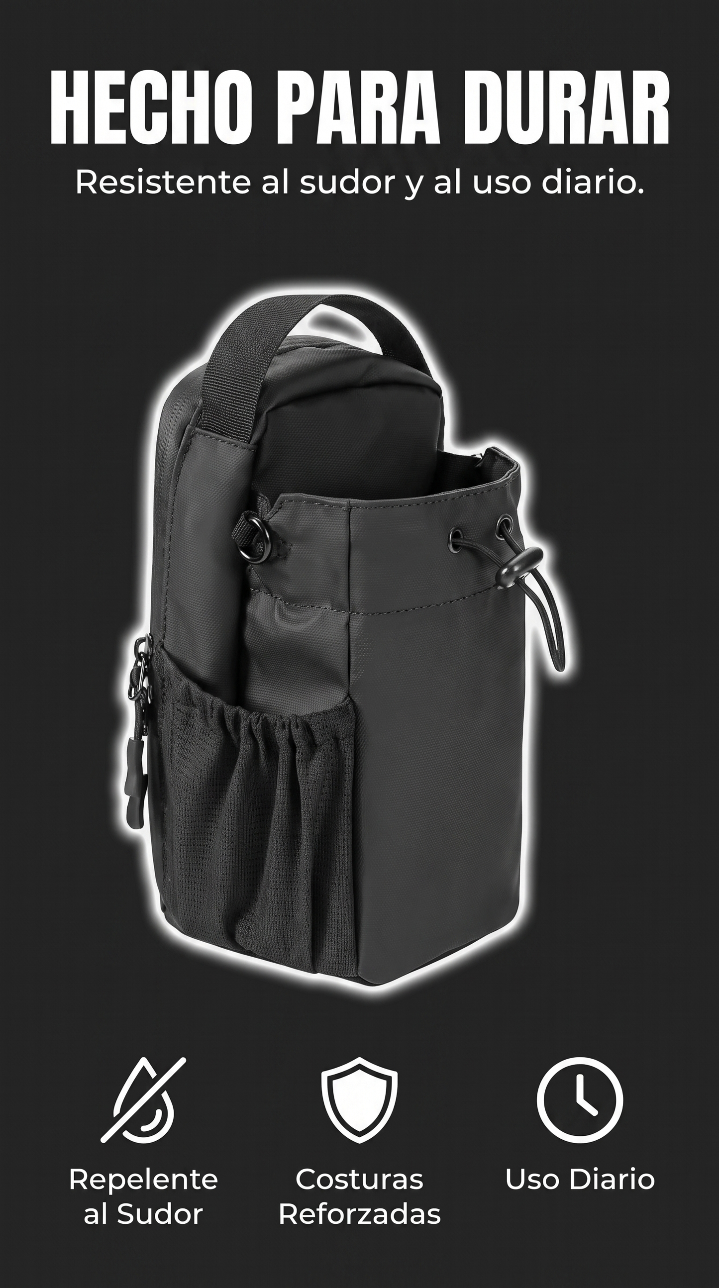 BoltBag - Hecho para durar, resistente al sudor