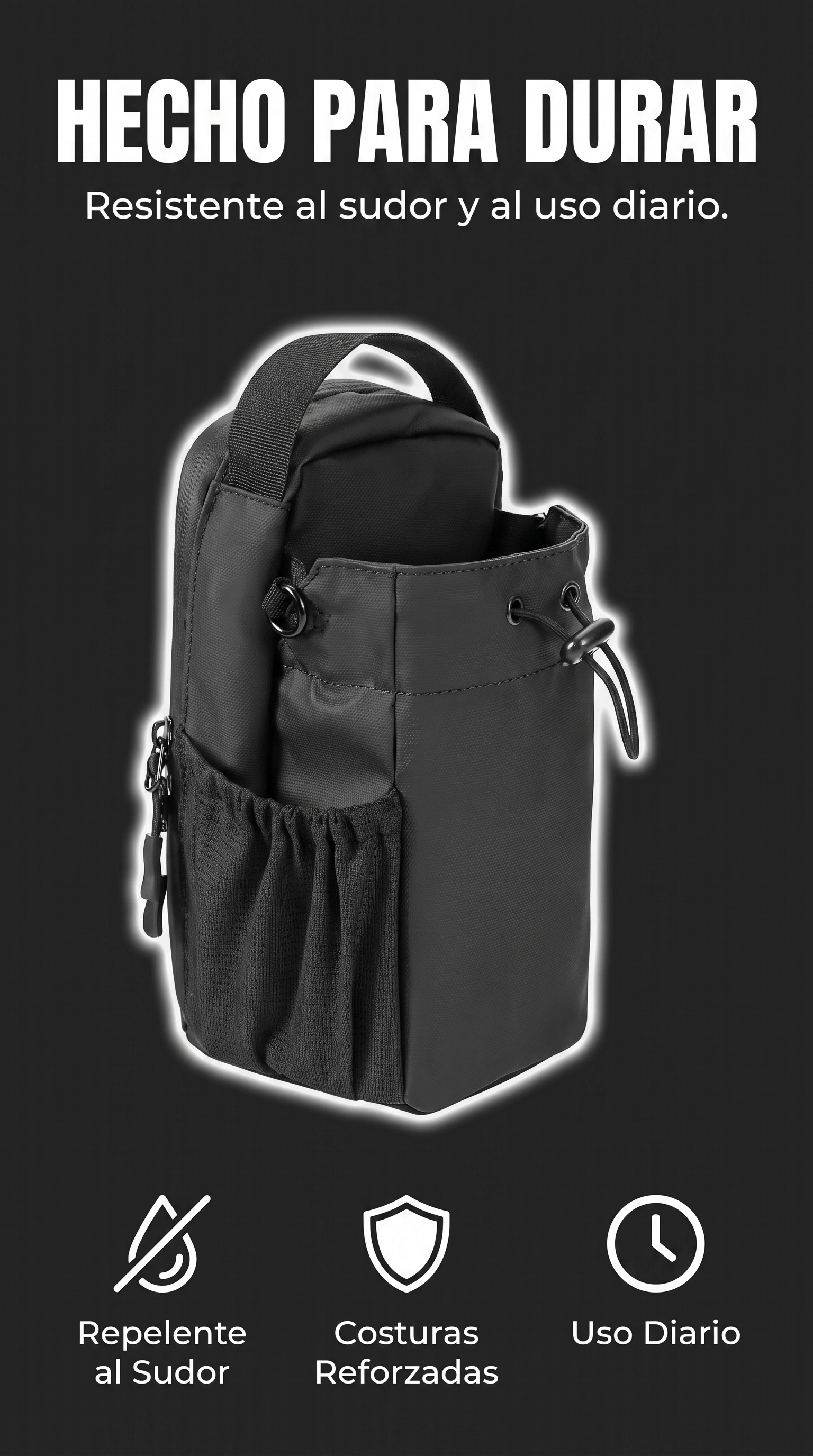 BoltBag - Hecho para durar, resistente al sudor